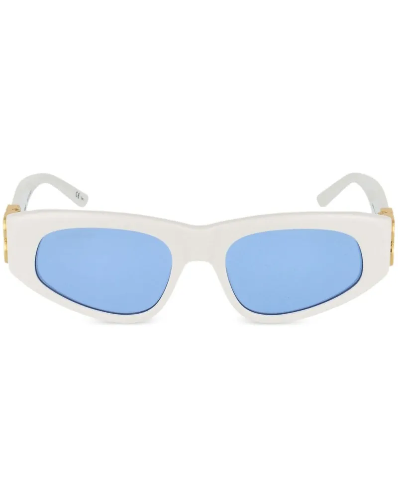 Balenciaga Dinasty BB Cat-Eye-Sonnenbrille - Weiß Weiß