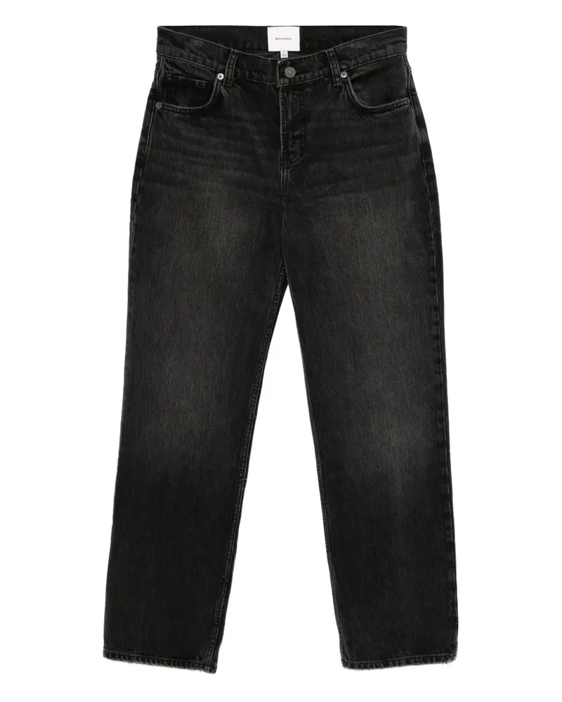 Reformation Abby Straight-Leg-Jeans - Grau Grau