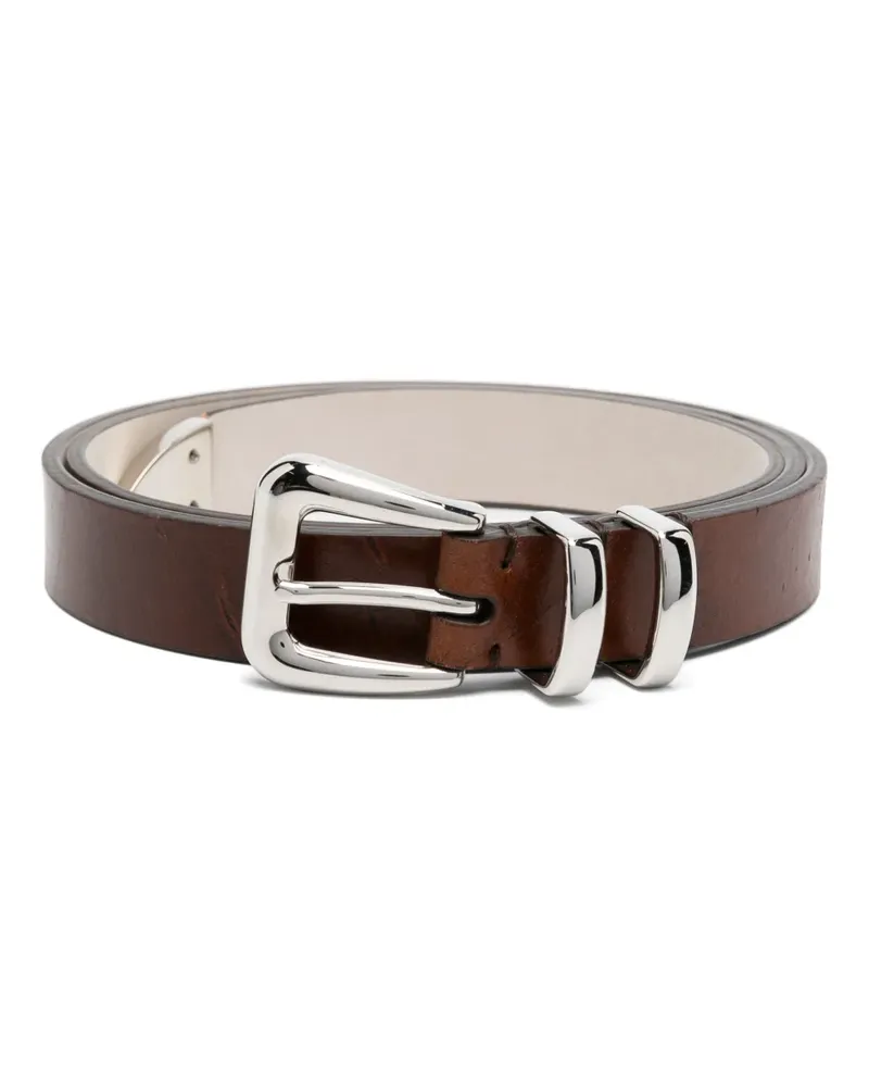 Brunello Cucinelli Klassischer Gürtel - Braun Braun
