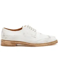 Maison Margiela Oxford-Schuhe aus Samt Weiß