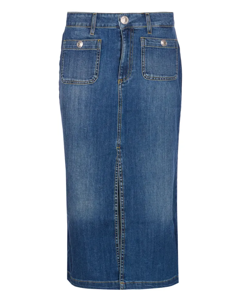 Liu Jo Rock mit Schlitz - Blau Blau