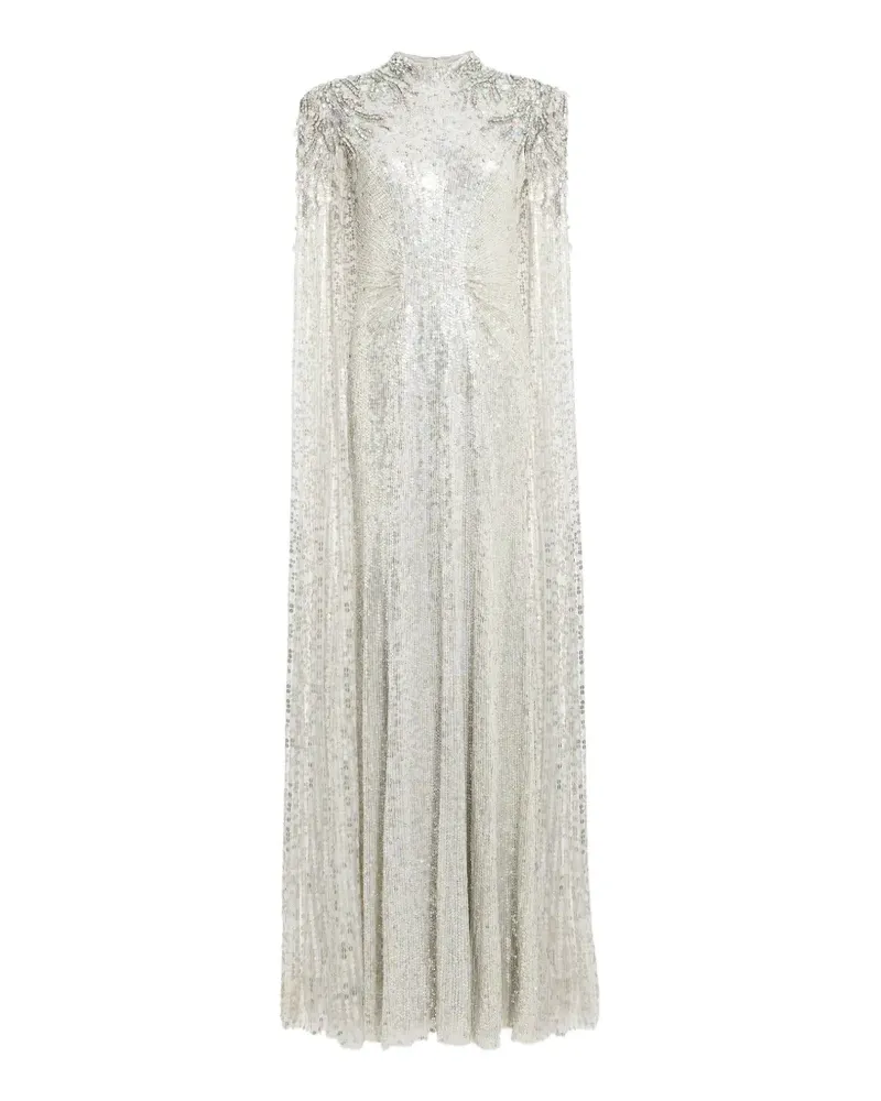 Jenny Packham Dakota Kleid - Silber Silber