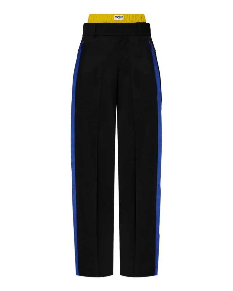 Dsquared2 stripe trousers - Schwarz Schwarz