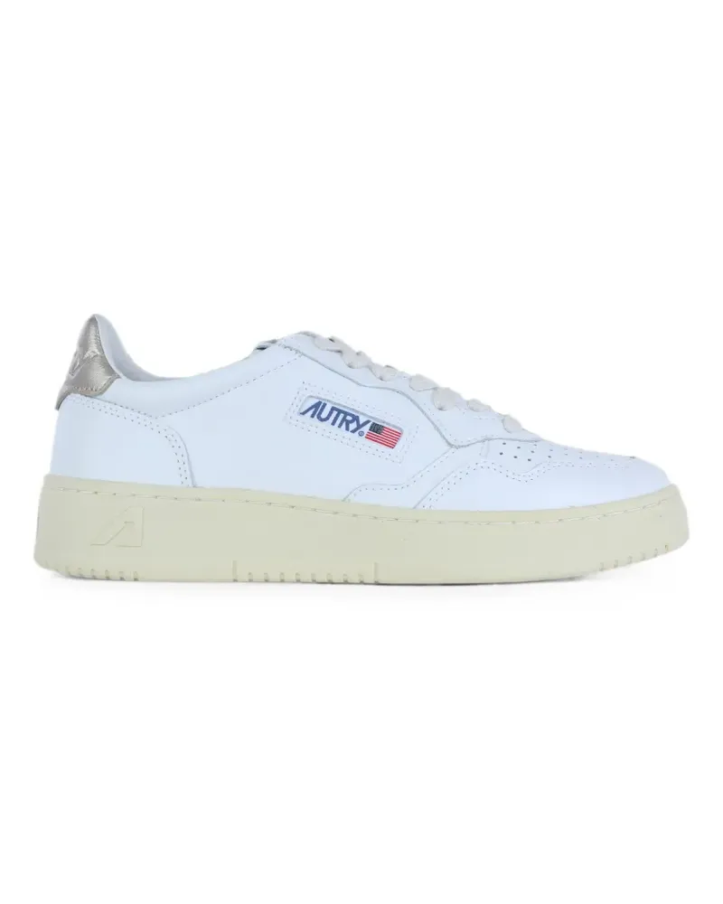 AUTRY perforated leather sneakers - Weiß Weiß