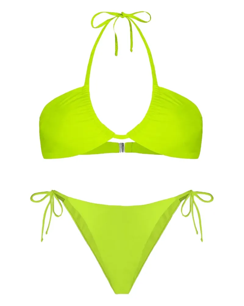MC2 Saint Barth Neckholder-Bikini - Grün Grün