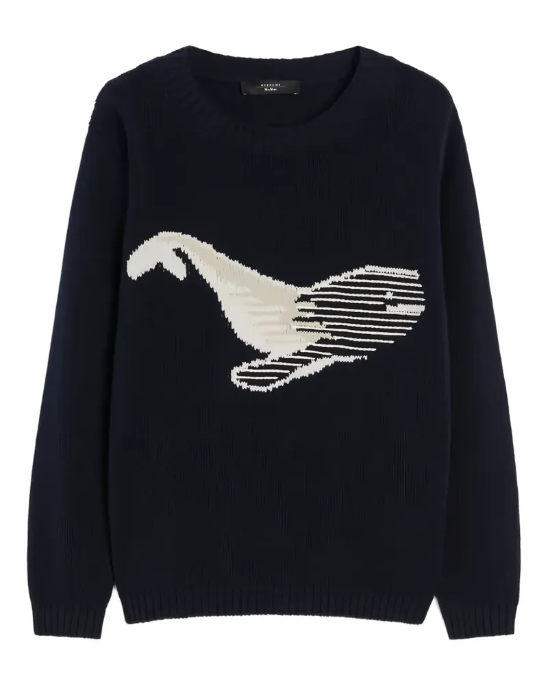 Max Mara Nespola Pullover - Blau Blau