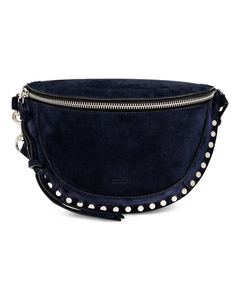 Isabel Marant Skano studded zip belt bag - Blau Blau