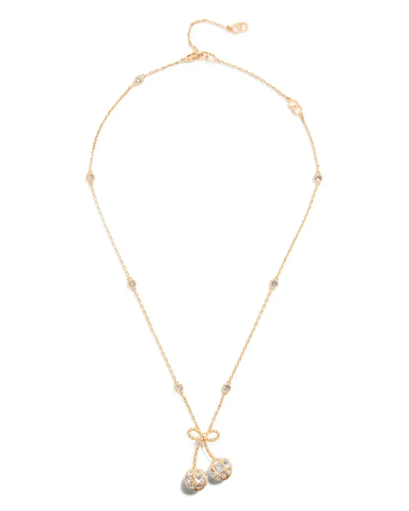 Valentino Garavani Cherryfic Halskette mit Kristallen - Gold Gold