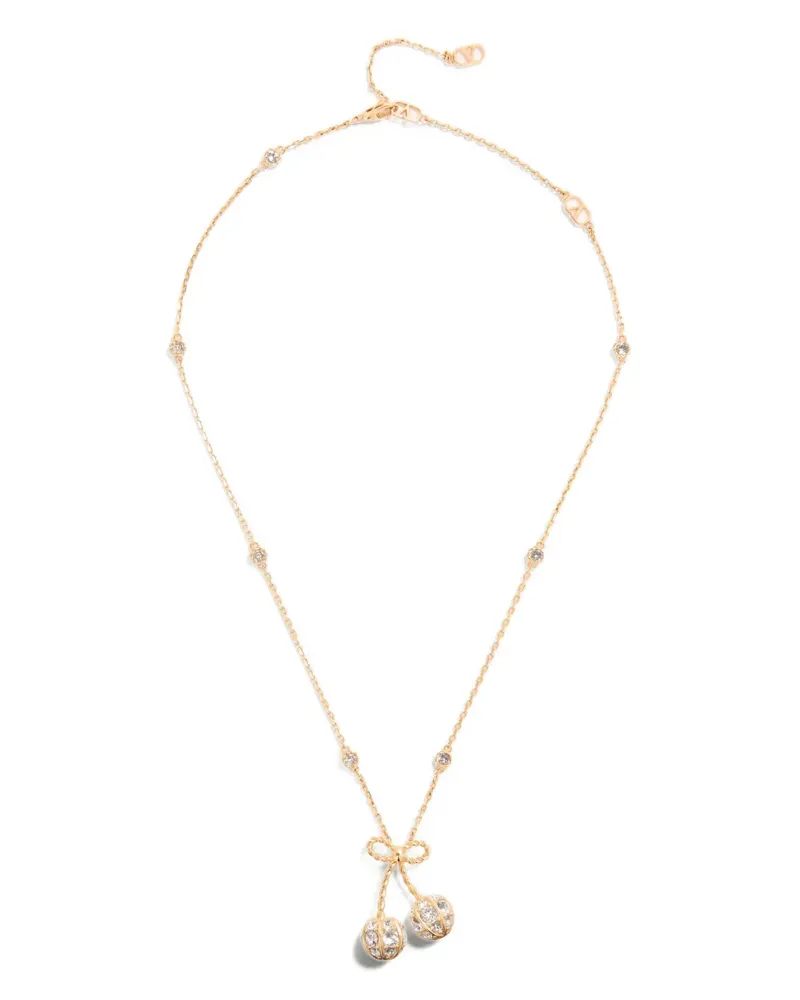 Valentino Garavani Cherryfic Halskette mit Kristallen - Gold Gold