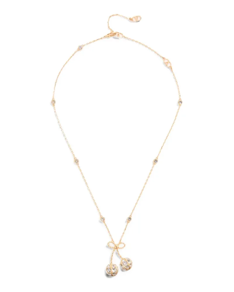 Valentino Garavani Cherryfic Halskette mit Kristallen - Gold Gold