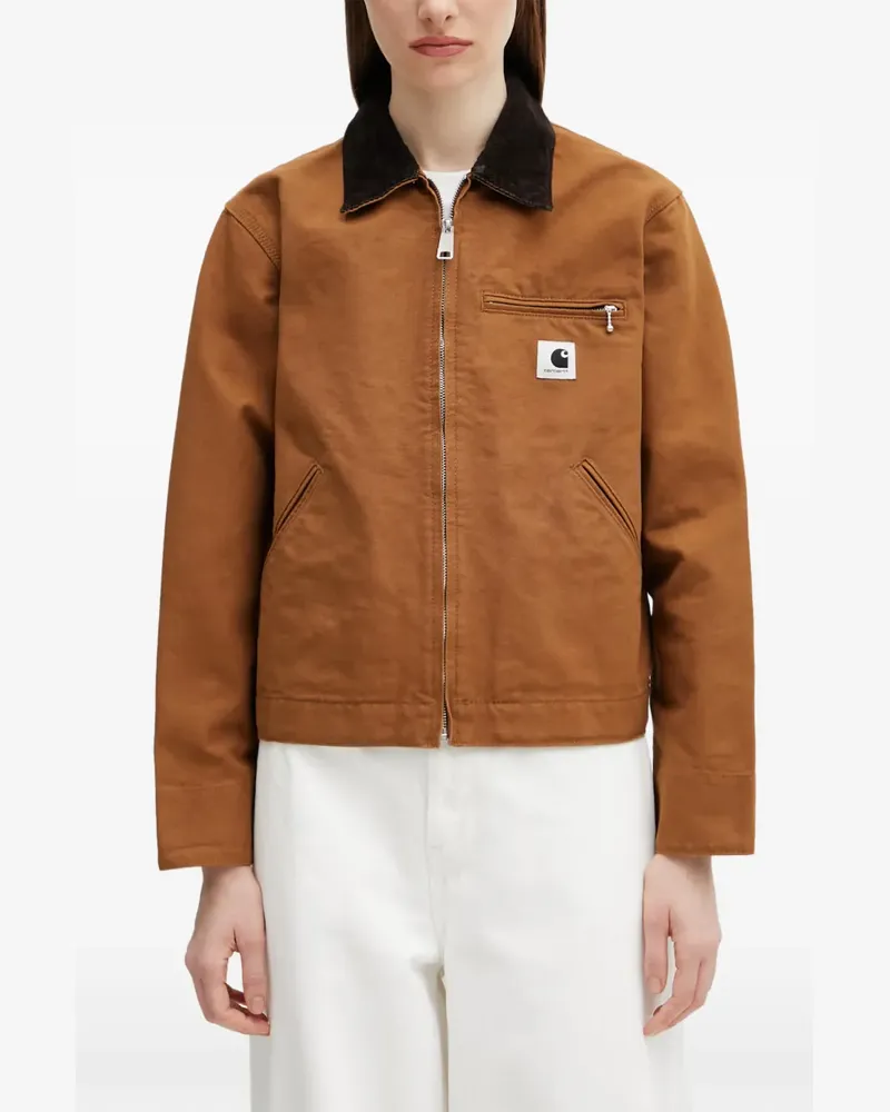 Carhartt WIP OG Detroit zip-up jacket - Braun Braun