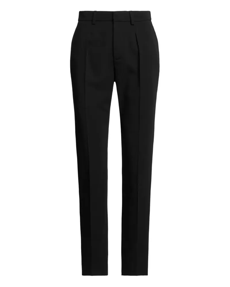 Ralph Lauren pleated wool trousers - Schwarz Schwarz