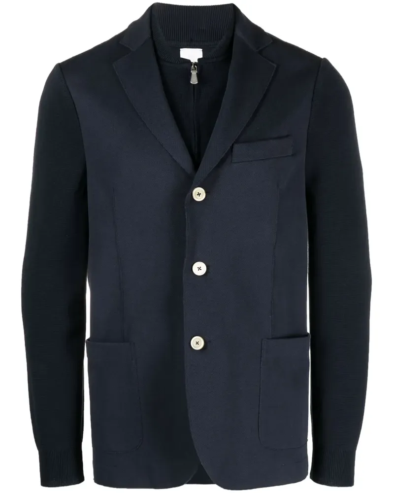 Eleventy Jacke mit Knopfverschluss - Blau Blau