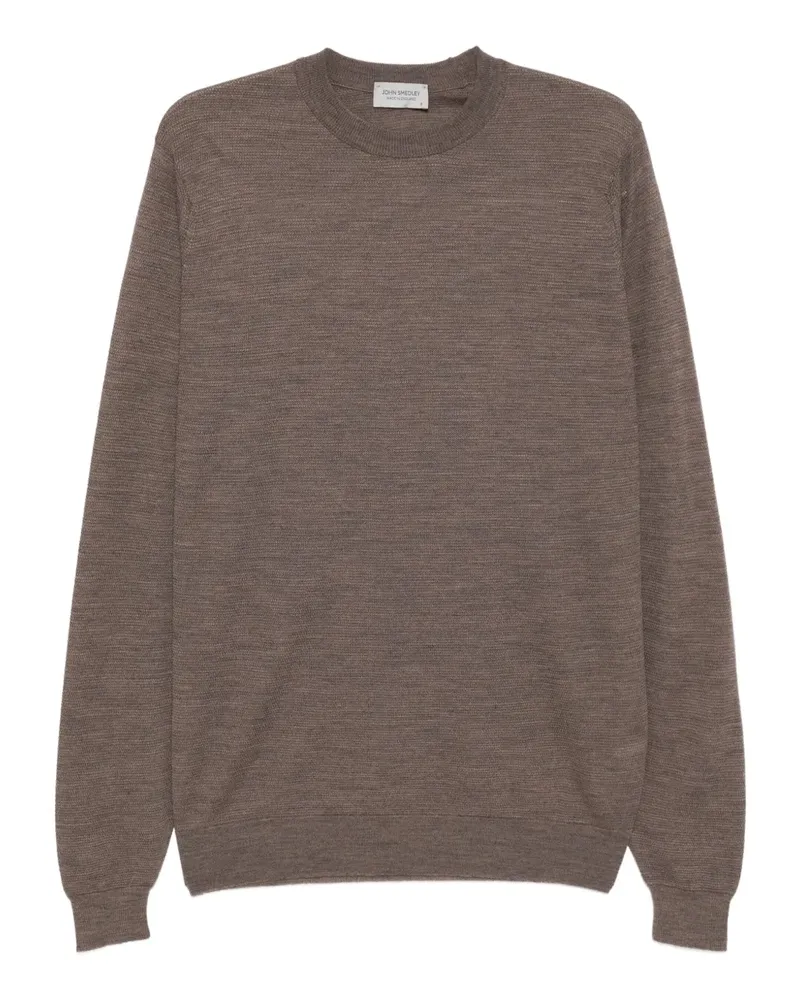 John Smedley Pullover mit Rundhalsausschnitt - Braun Braun