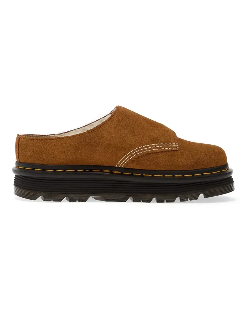 Dr.Martens Zebzag Anywair touch-strap mules - Braun Braun