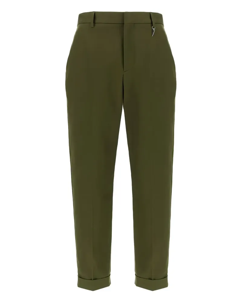 Roberto Cavalli Hose mit Umschlag - Grün Grün