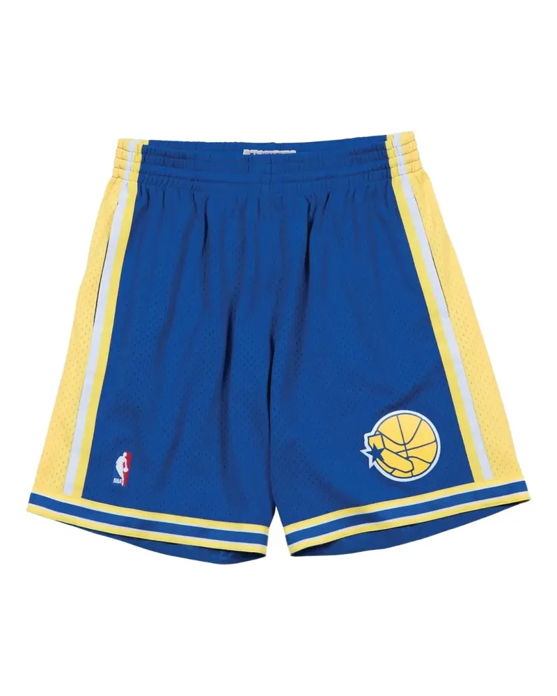 Mitchell & Ness NBA Swingman Shorts - Blau Blau