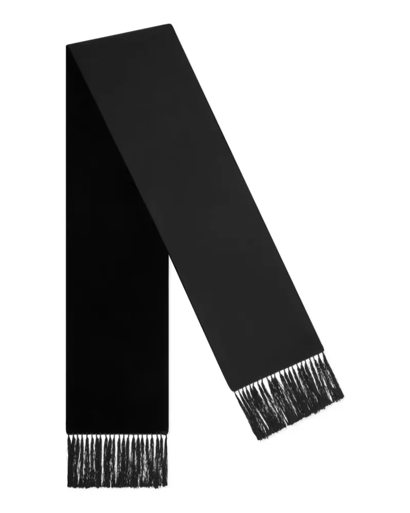 Tom Ford fringed scarf - Schwarz Schwarz