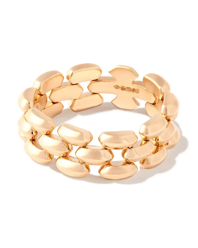 Lizzie Mandler 18kt Classic Gelbgoldring Gold