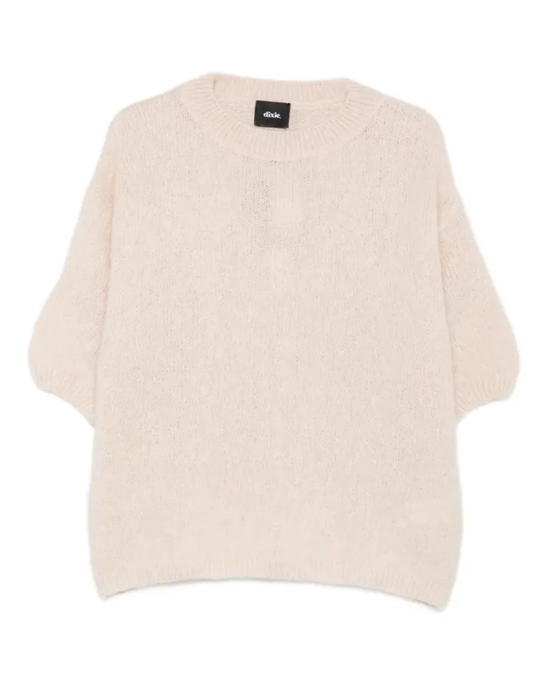 Dixie short-sleeve knit sweater - Rosa Rosa