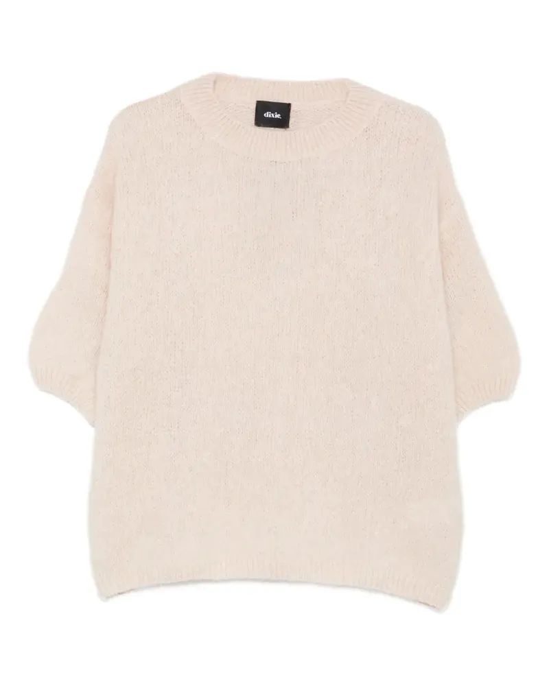 Dixie short-sleeve knit sweater - Rosa Rosa