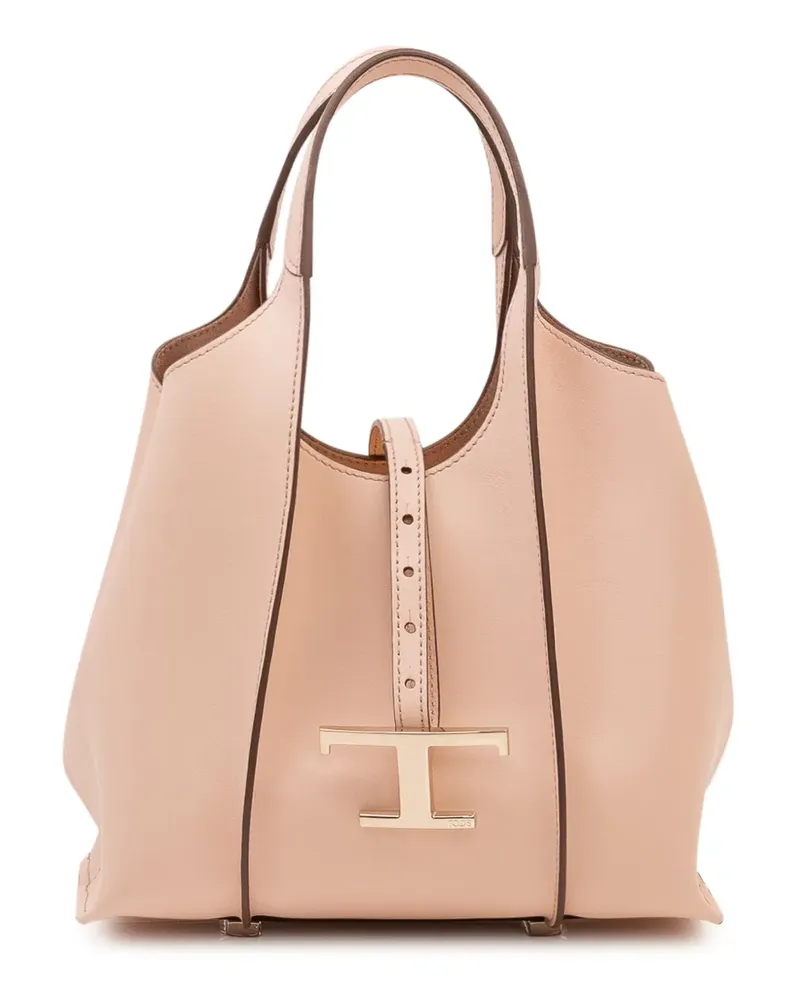 TOD'S T-Timeless Tote Bag - Nude Nude