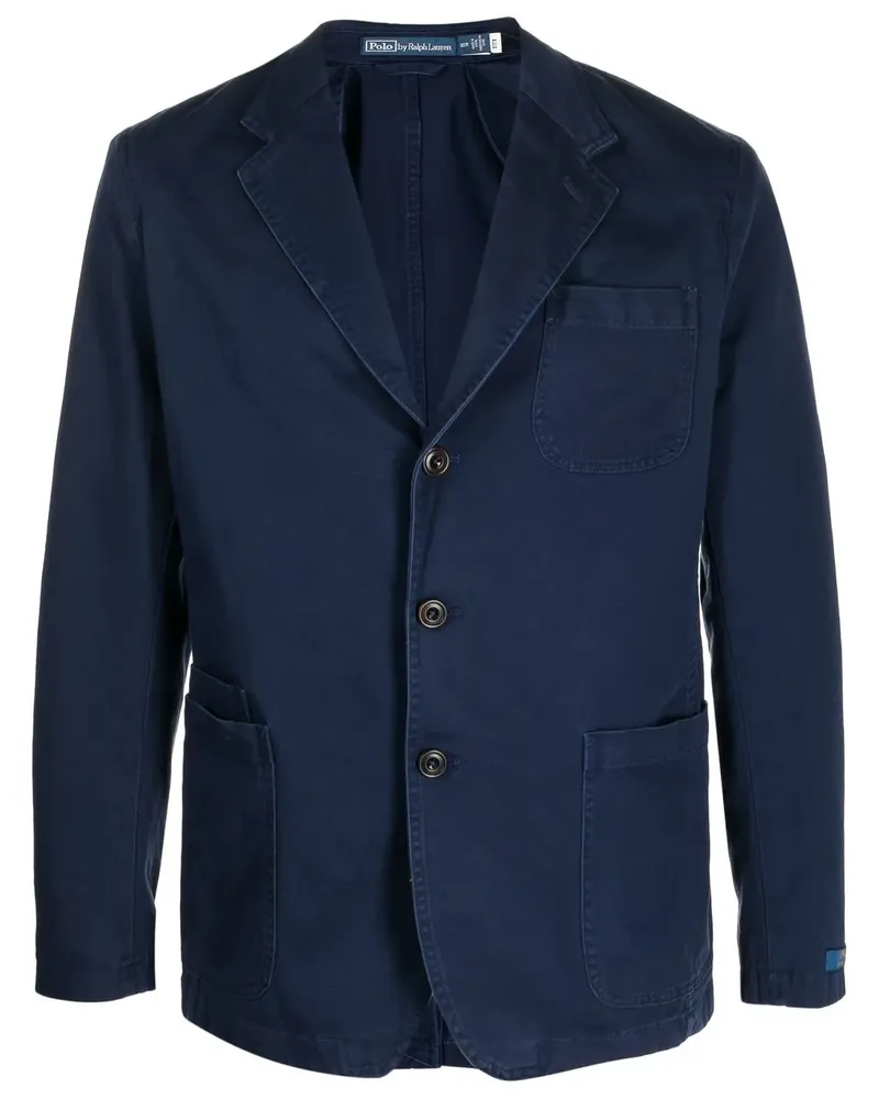 Ralph Lauren Einreihiges Sakko - Blau Blau