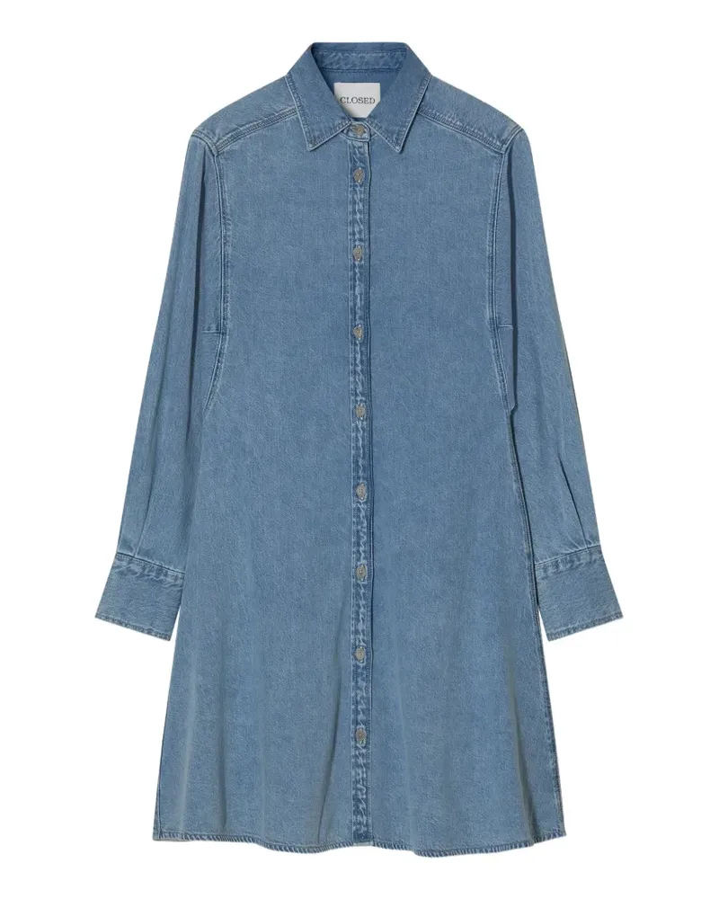 Closed denim mini dress - Blau Blau