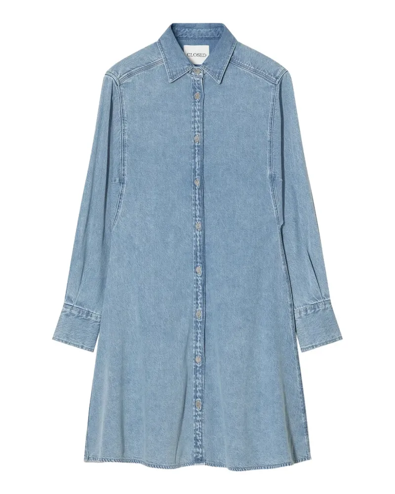 Closed denim mini dress - Blau Blau