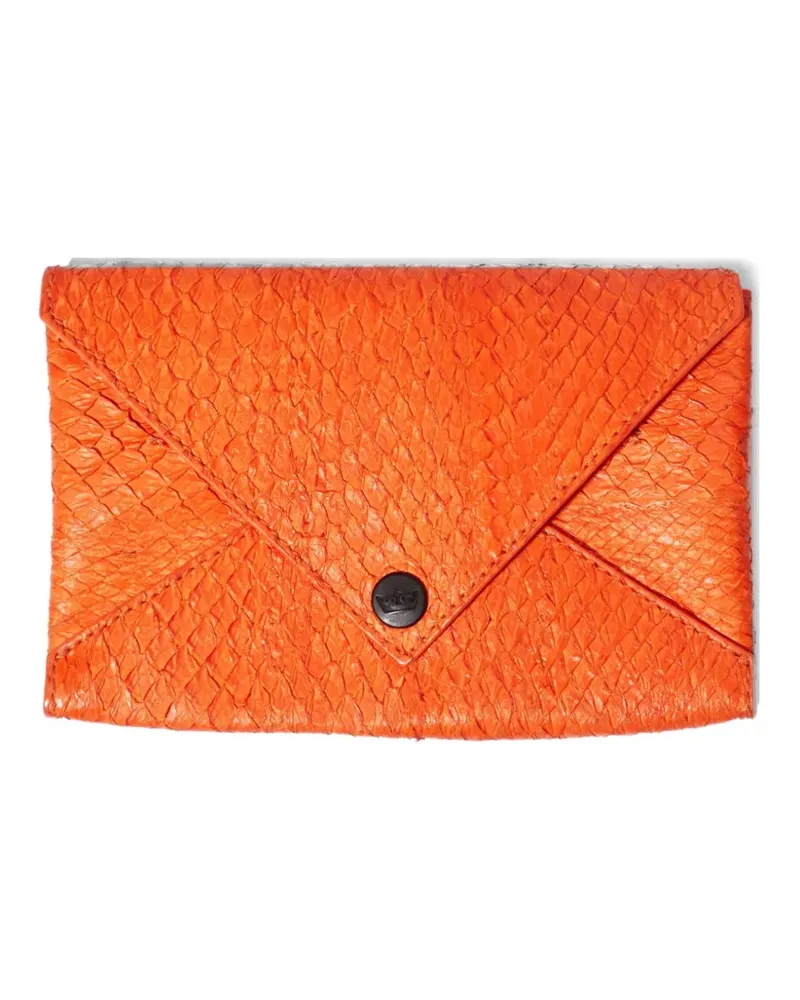 Osklen Portemonnaie mit Klappe - Orange Orange