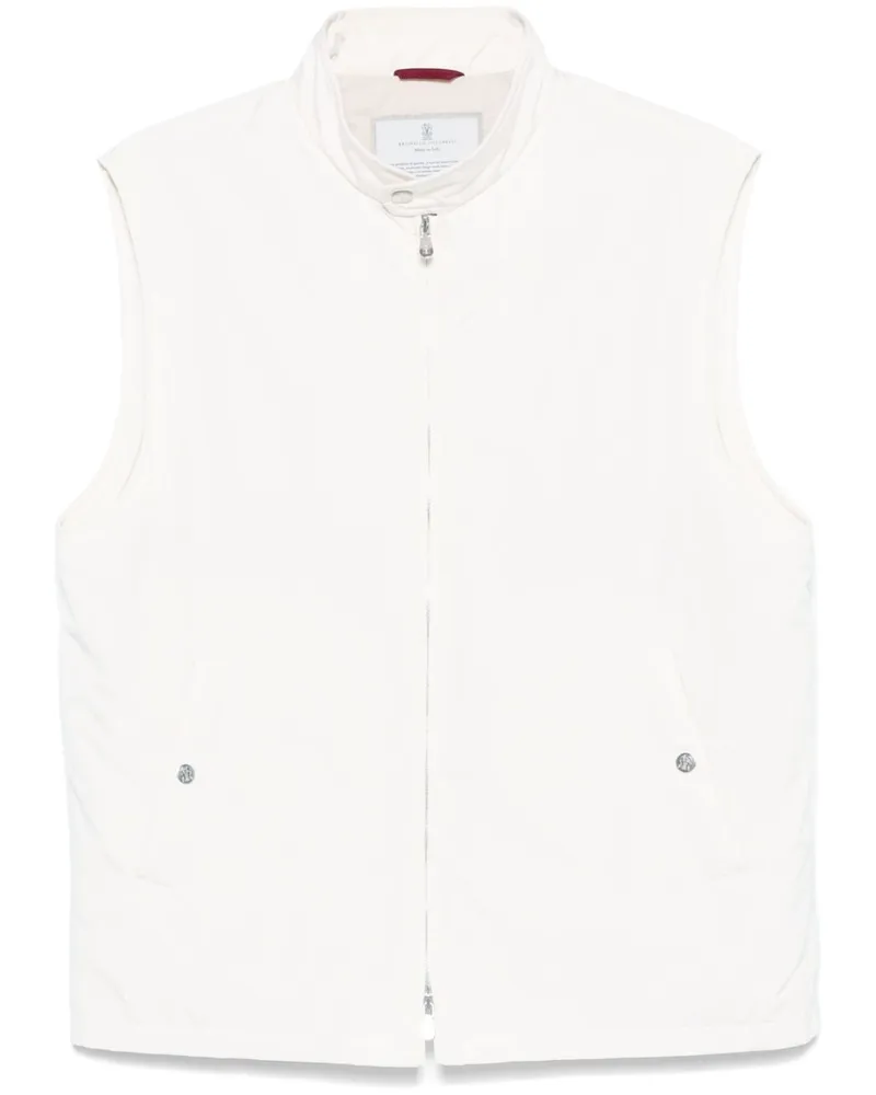 Brunello Cucinelli Leichte Weste - Nude Nude