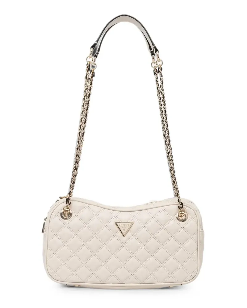 Guess Gesteppte Giully Schultertasche - Nude Nude