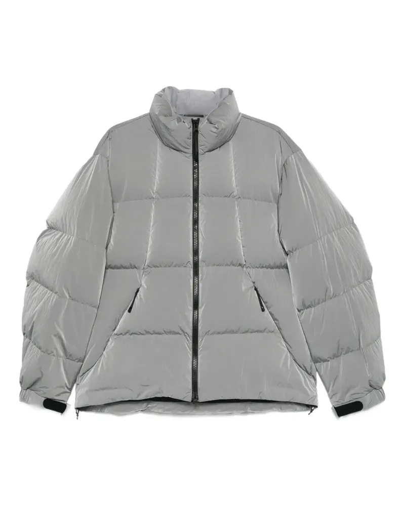 Goldwin Dope Ripple dyed padded-zipped jacket - Grau Grau