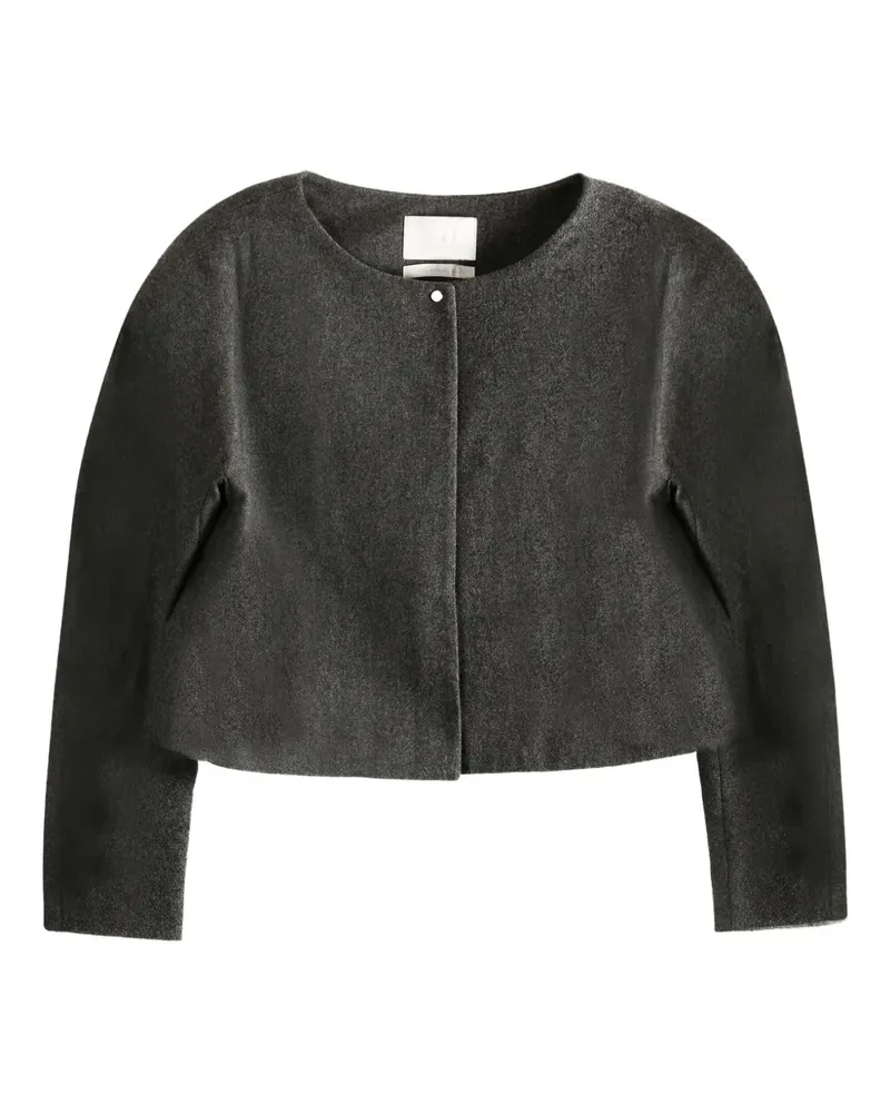 AMOMENTO Klassische Jacke - Grau Grau