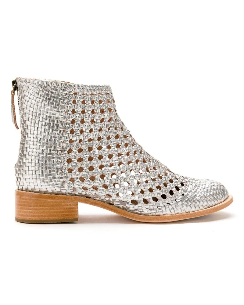 Sarah Chofakian Klassische Stiefel - Silber Silber