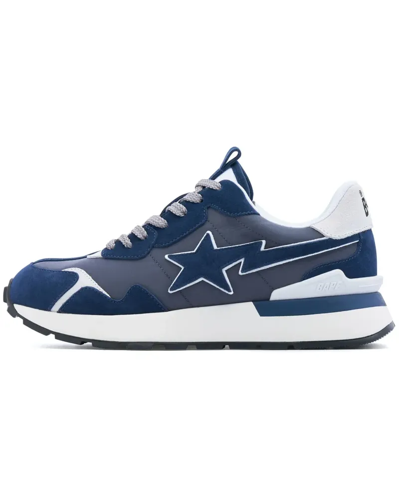 BAPE STA Sneakers mit Stern-Patch - Blau Blau