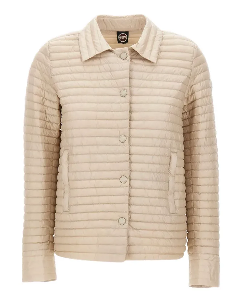 Colmar shirt-collar puffer jacket - Nude Nude