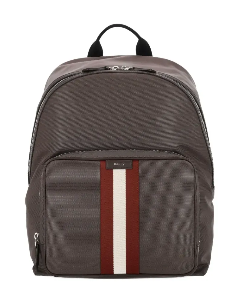 Bally zip striped backpack - Braun Braun