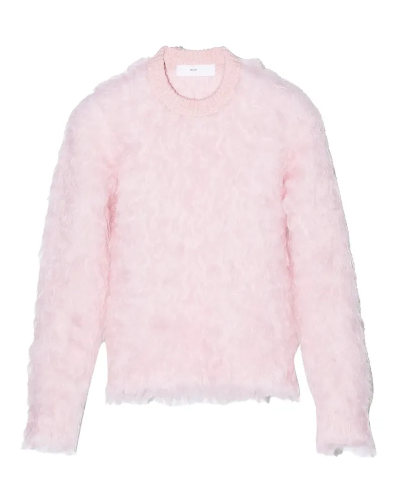 Toga Shaggy Strickpullover - Rosa Rosa