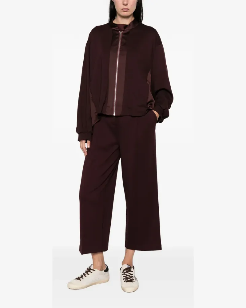 IMPERIAL Jacke mit Satinbesatz und Reißverschluss - Rot Rot