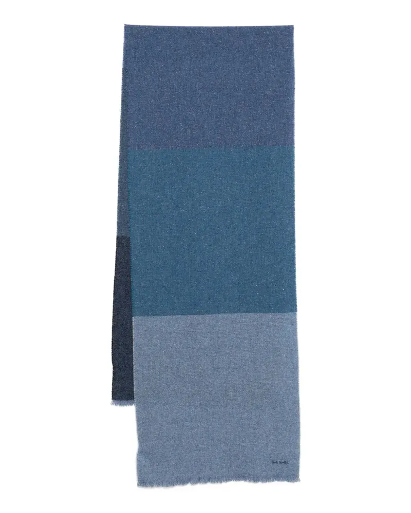 Paul Smith Karierter Schal - Blau Blau