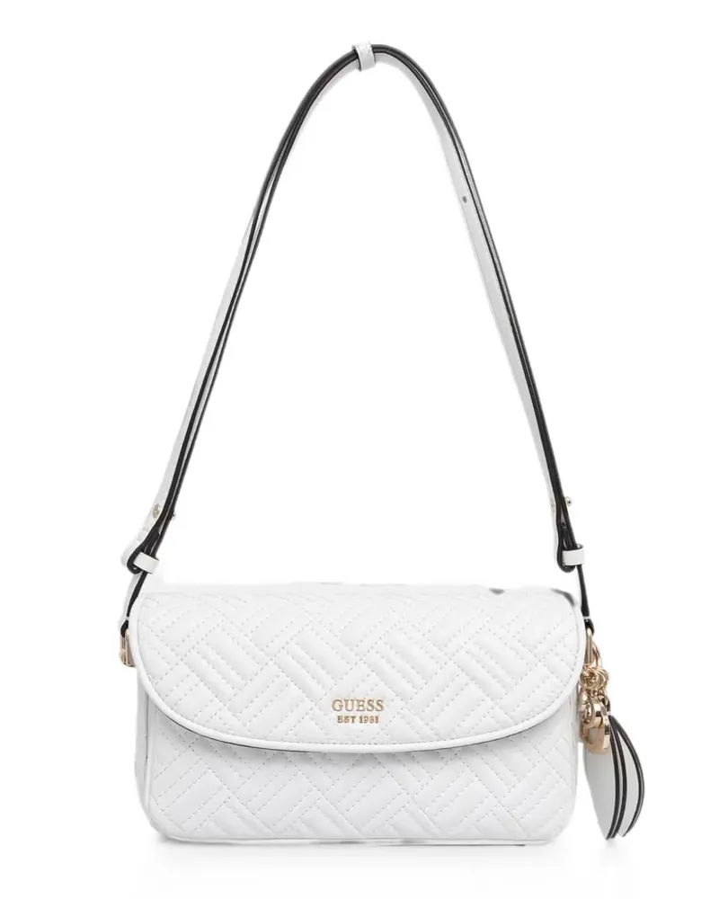 Guess quilted shoulder bag - Weiß Weiß