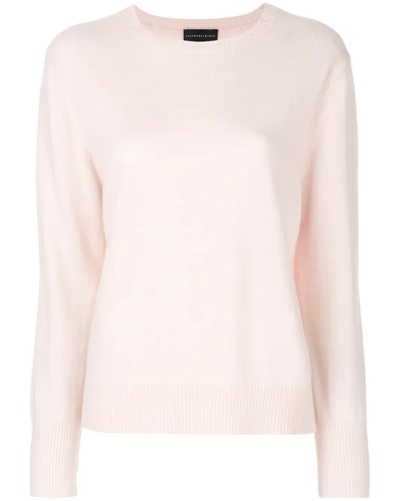 Cashmere In Love In Love' Kaschmirpullover - Rosa Rosa