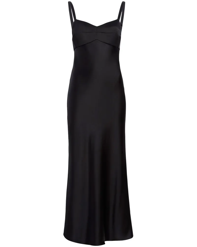 KHAITE The Joely Maxikleid - Schwarz Schwarz