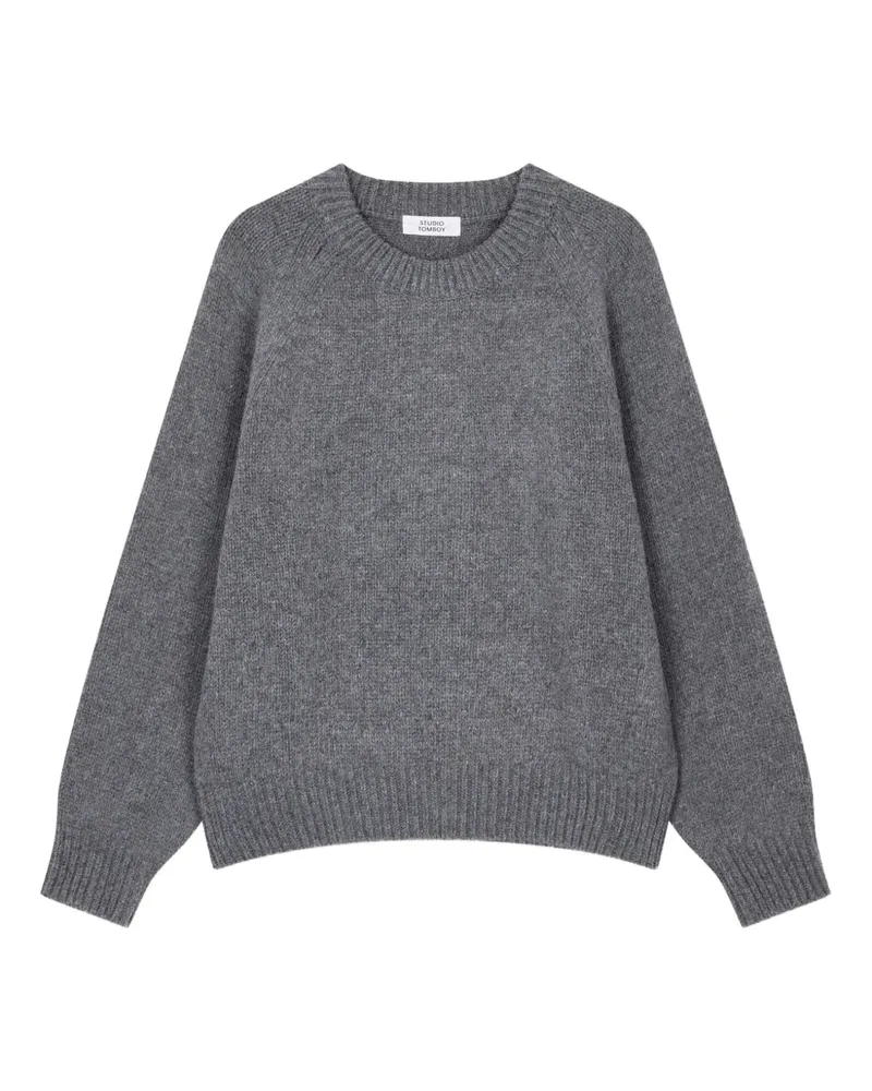 STUDIO TOMBOY Pullover mit Raglanärmeln - Grau Grau