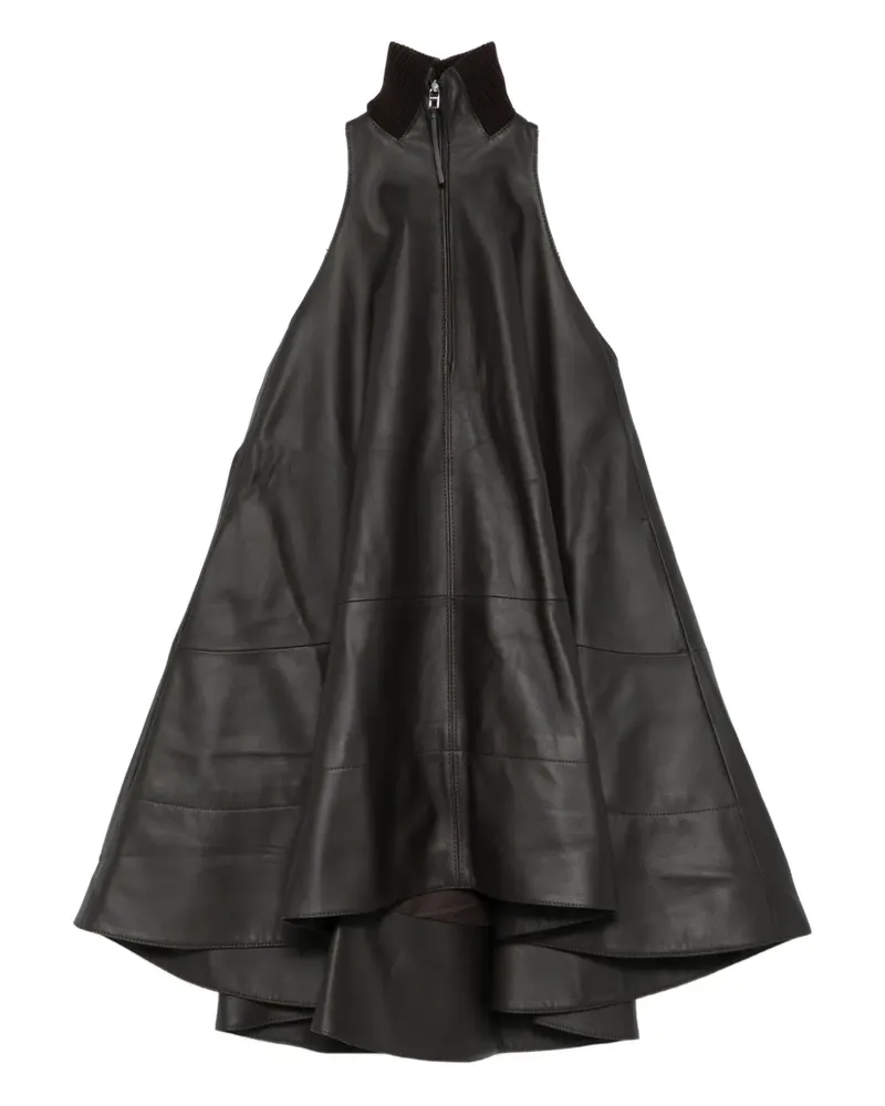 Jacquemus panelled zip-up dress - Schwarz Schwarz
