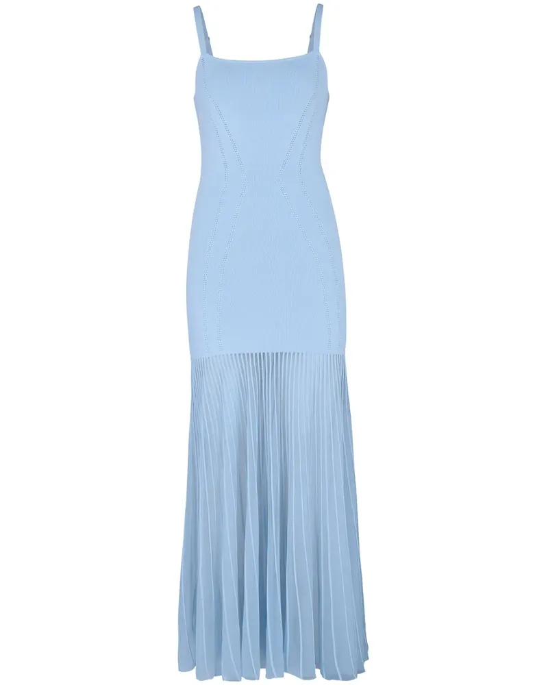 NICHOLAS Lyra Midikleid - Blau Blau