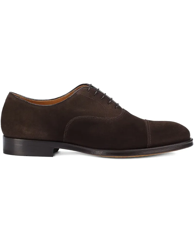 Doucal´s Schnürschuhe aus Wildleder - Braun Braun