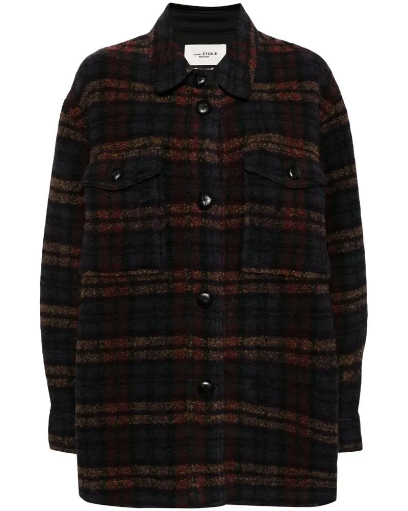 Isabel Marant Karierter Mantel - Grün Grün