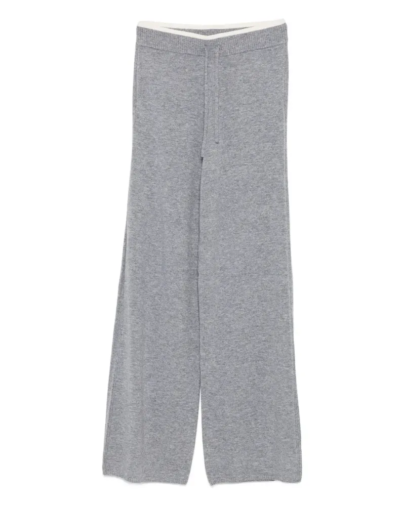 Pinko Strickhose mit Kordelzug - Grau Grau